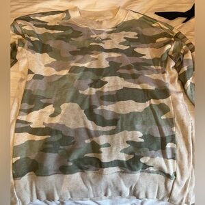 Aerie Camo Crew neck